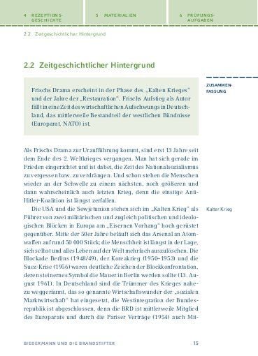 Produktbild: Biedermann und die Brandstifter von Max Frisch