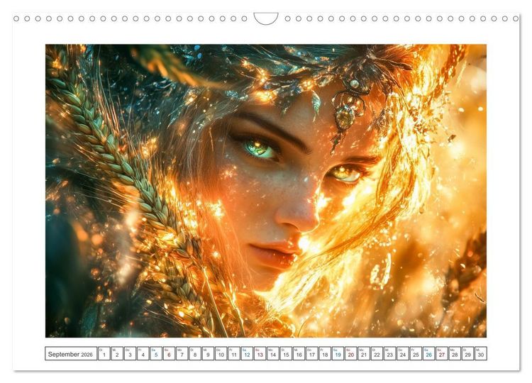 Produktbild: Die G&ouml;tter des Nordens (Wandkalender 2026 DIN A3 quer), CALVENDO Monatskalender