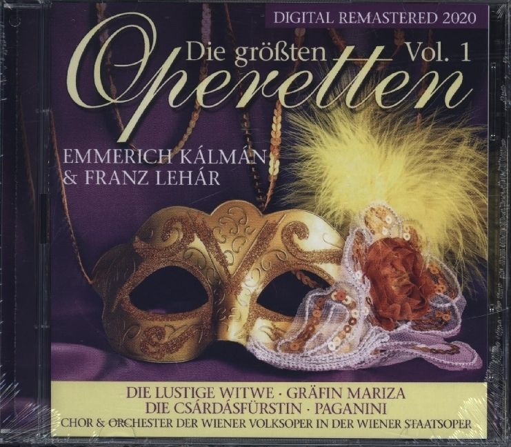 Produktbild: Die Gr&ouml;&aacute;ten Operetten Vol.1