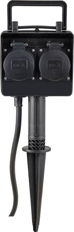 Produktbild: Heitronic 35466 Steckdosen-Verteiler 2fach
