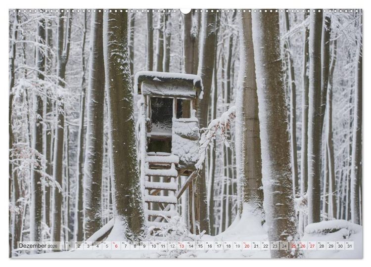Produktbild: Emotionale Momente: Wild und Jagd. (hochwertiger Premium Wandkalender 2026 DIN A2 quer), Kunstdruck in Hochglanz