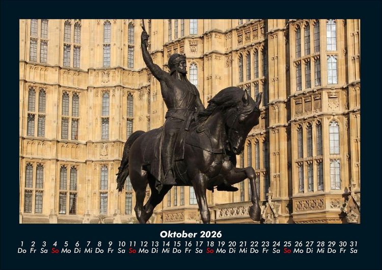 Produktbild: London - Impressionen 2026 Fotokalender DIN A4