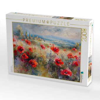 Produktbild: CALVENDO Puzzle Mohnblumenbl&uuml;te | 2000 Teile Lege-Gr&ouml;&szlig;e 90x67cm Foto-Puzzle f&uuml;r gl&uuml;ckliche Stunden