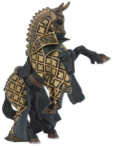 Produktbild: Spielfigur Pferd des Waffenmeisters Stier 9cm