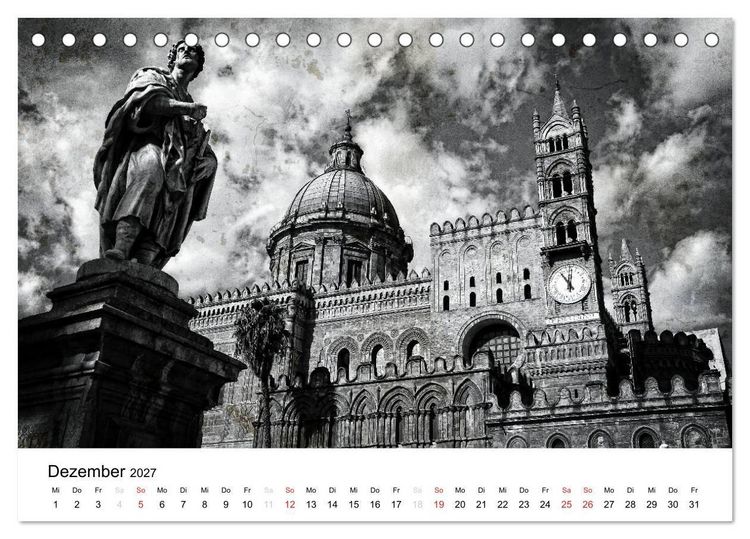 Produktbild: Silberstein portr&auml;tiert Palermo (Tischkalender 2027 DIN A5 quer), CALVENDO Monatskalender