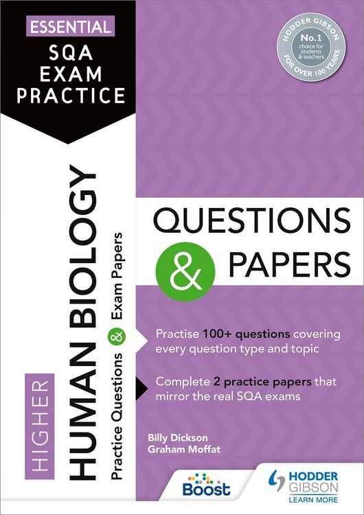 Produktbild: Essential SQA Exam Practice: Higher Human Biology Questions and Papers