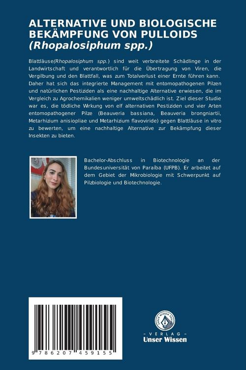 Produktbild: Alternative und Biologische Bek&auml;mpfung von Pulloids (rhopalosiphum Spp.)
