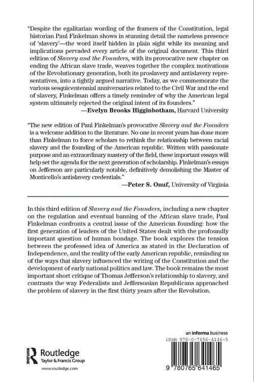 Produktbild: Slavery and the Founders