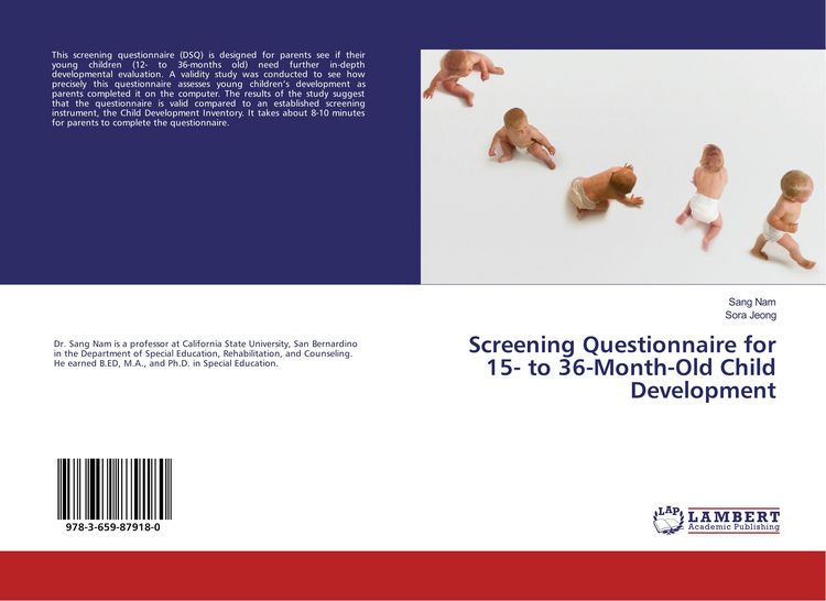 Produktbild: Screening Questionnaire for 15- to 36-Month-Old Child Development