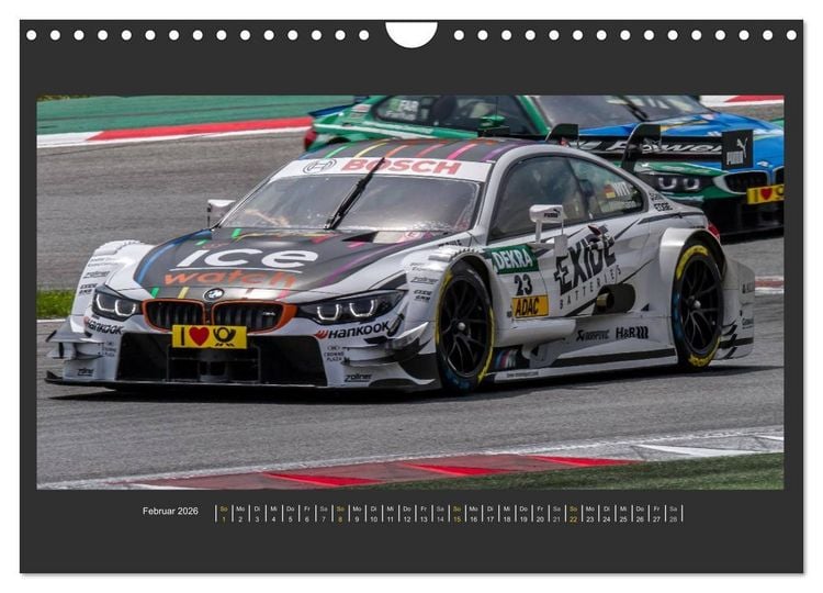 Produktbild: DTM-SPIELBERG (Wandkalender 2026 DIN A4 quer), CALVENDO Monatskalender