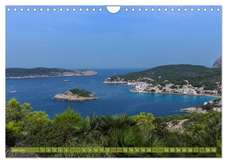 Produktbild: Mallorcas Westen (Wandkalender 2026 DIN A4 quer), CALVENDO Monatskalender