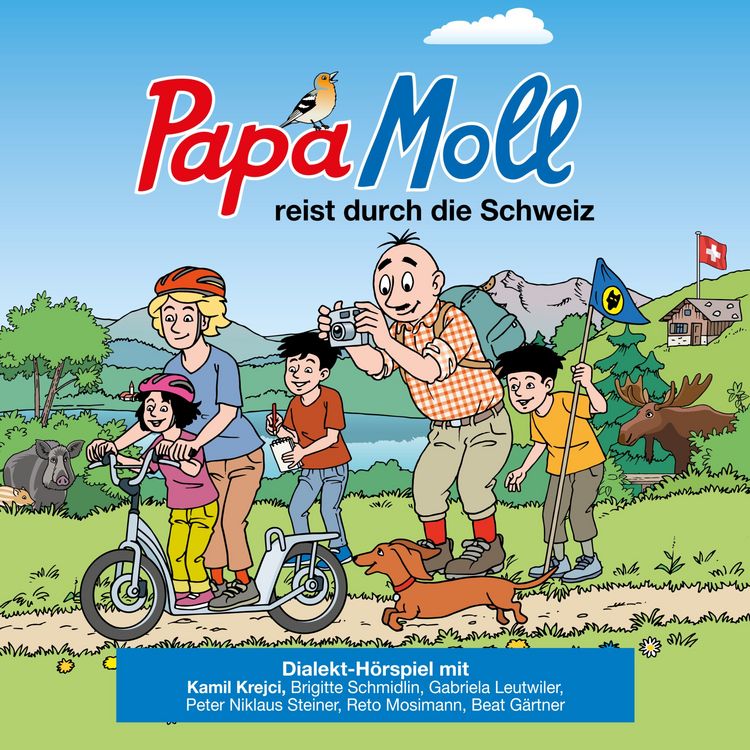 Produktbild: Papa Moll reist durch die Schweiz