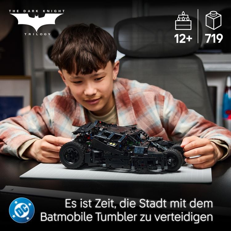Produktbild: LEGO Technic 42239 Batmobile Tumbler, ferngesteuertes Auto f&uuml;r Fans von Batman ab 12 Jahren