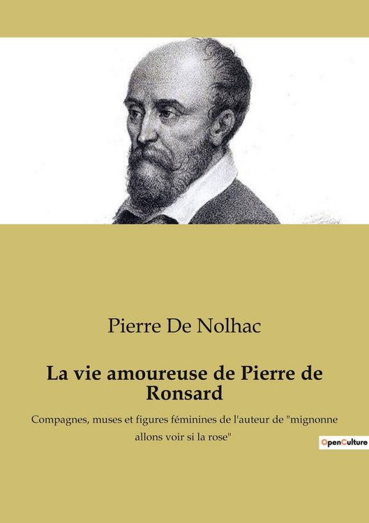 Produktbild: La vie amoureuse de Pierre de Ronsard