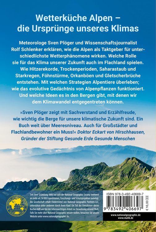Produktbild: Die Alpen und wie sie unser Wetter beeinflussen