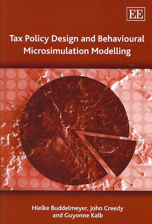 Produktbild: Buddelmeyer, H:  Tax Policy Design and Behavioural Microsimu