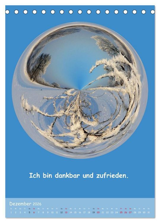 Produktbild: Meditative Natur (Tischkalender 2026 DIN A5 hoch), CALVENDO Monatskalender
