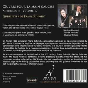 Produktbild: uvres pour la main gauche - Anthologie,Vol. 10
