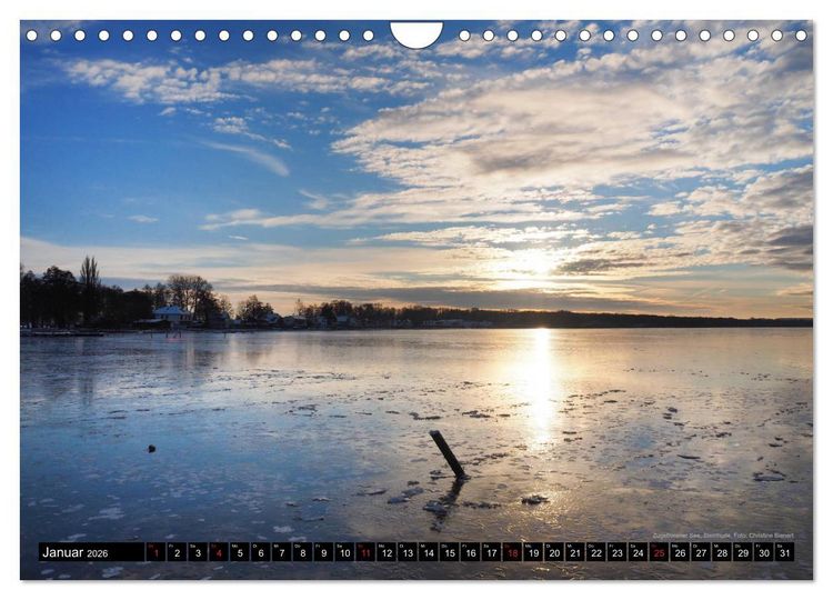 Produktbild: Steinhuder Meer, Momentaufnahmen von Christine Bienert (Wandkalender 2026 DIN A4 quer), CALVENDO Monatskalender