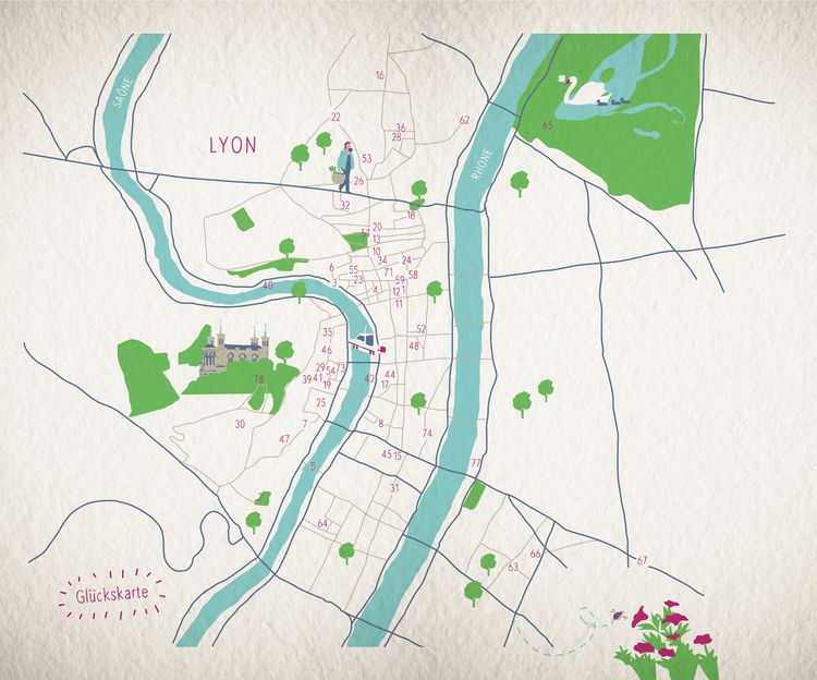 Produktbild: Gl&uuml;cksorte in und um Lyon