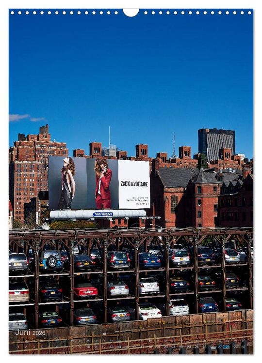Produktbild: New York - the WOW-city (Wandkalender 2026 DIN A3 hoch), CALVENDO Monatskalender