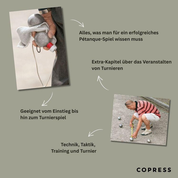 Produktbild: P&eacute;tanque. Grundlagen, Technik, Taktik, Training, Spielformen.