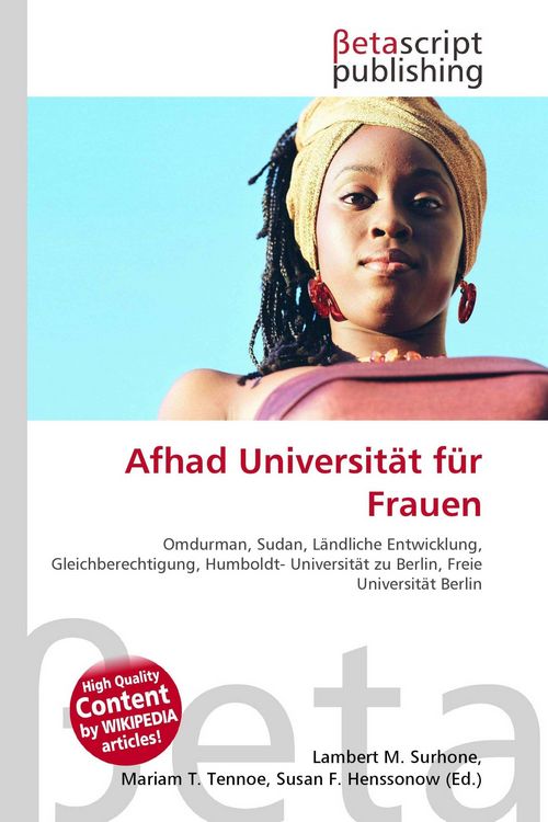 Produktbild: Afhad Universit&auml;t f&uuml;r Frauen