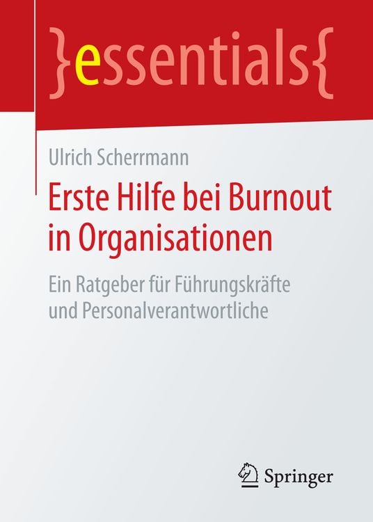 Produktbild: Erste Hilfe bei Burnout in Organisationen