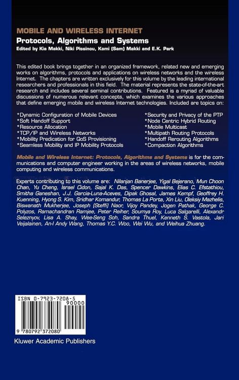 Produktbild: Mobile and Wireless Internet