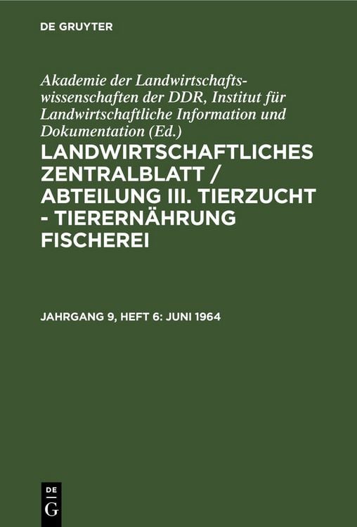 Produktbild: Juni 1964