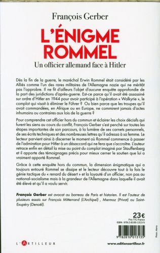 Produktbild: L'&eacute;nigme Rommel : un officier allemand face &agrave; Hitler