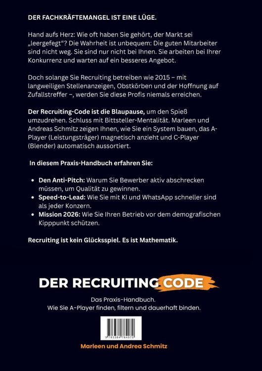 Produktbild: DER RECRUITING CODE