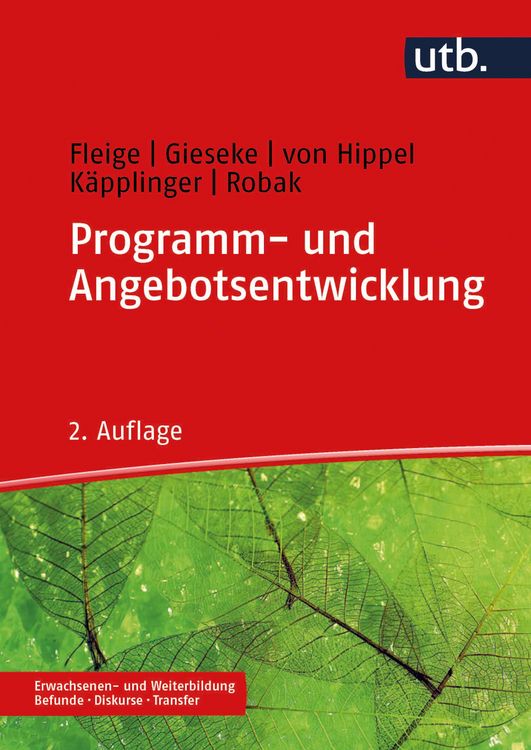 Produktbild: Programm- und Angebotsentwicklung
