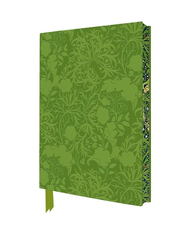 Produktbild: Exquisit Premium Notizbuch DIN A5: William Morris, Meeresalgen Tapetendesign