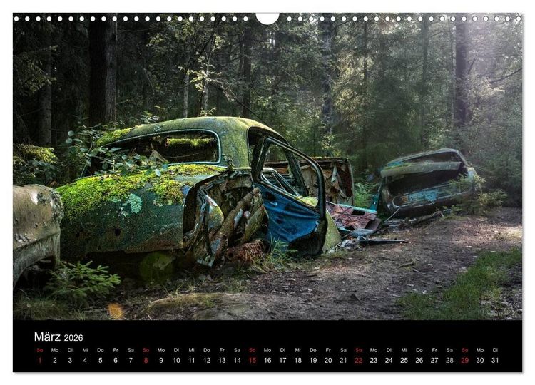 Produktbild: Automobile im Herbst (Wandkalender 2026 DIN A3 quer), CALVENDO Monatskalender