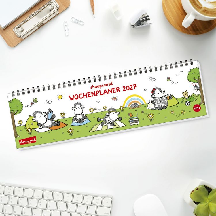 Produktbild: sheepworld Wochenquerplaner 2027