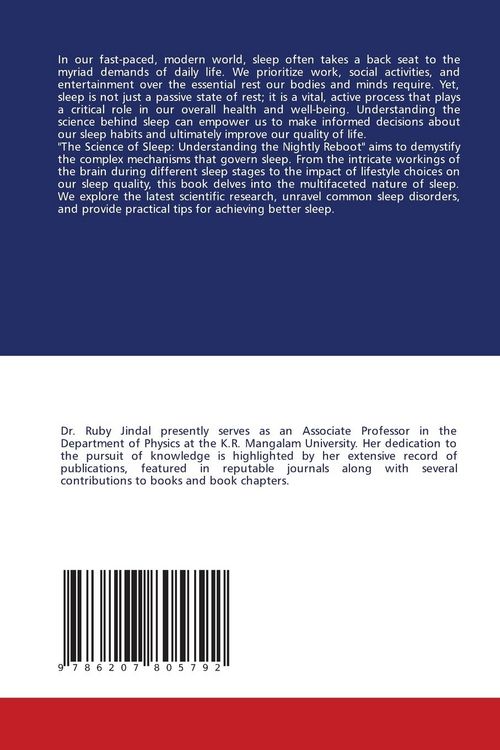 Produktbild: The Science of Sleep: Understanding the Nightly Reboot