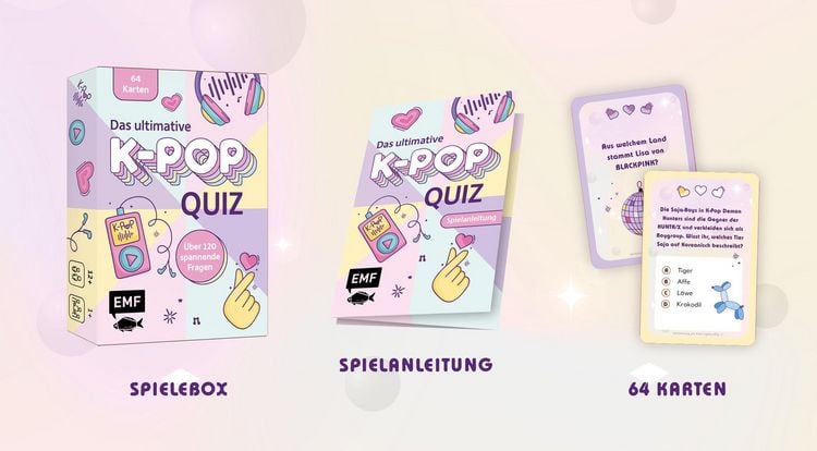 Produktbild: Kartenspiel: Das ultimative K-Pop-Quiz
