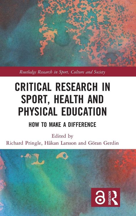 Produktbild: Critical Research in Sport, Health and Physical Education