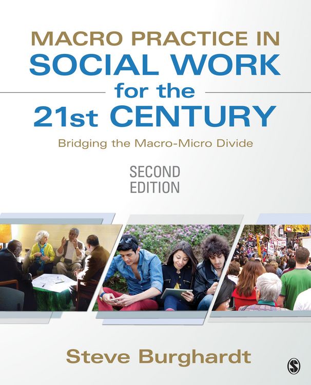 Produktbild: Burghardt, S: Macro Practice in Social Work for the 21st Cen