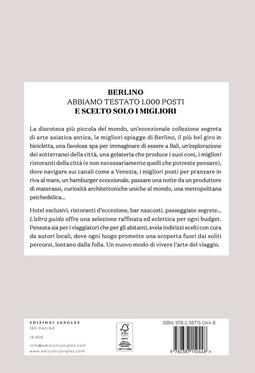 Produktbild: Berlino - L&rsquo;altra guida