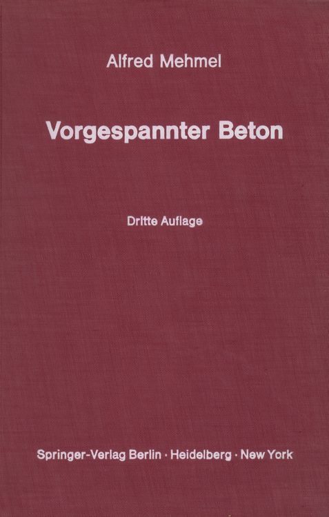 Produktbild: Vorgespannter Beton