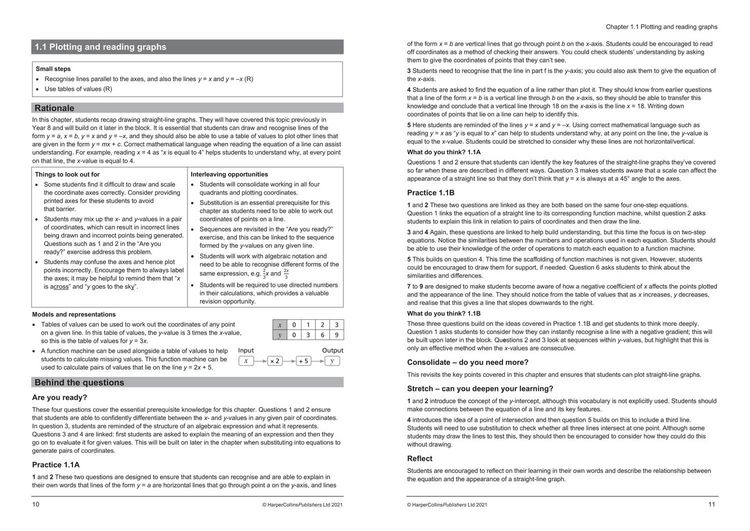 Produktbild: White Rose Maths - Key Stage 3 Behind the Questions Teacher Guide 3