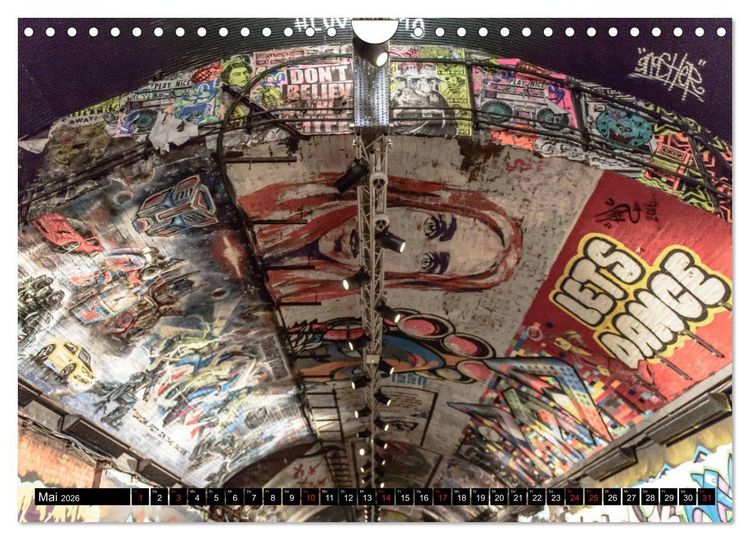 Produktbild: Street art London Michael Jaster (Wandkalender 2026 DIN A4 quer), CALVENDO Monatskalender