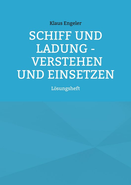 Produktbild: Schiff und Ladung - Verstehen und Einsetzen