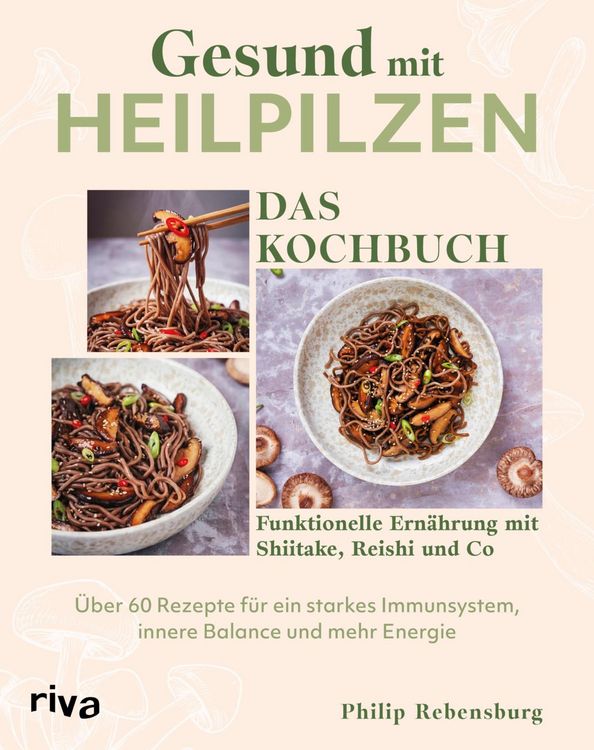 Produktbild: Gesund mit Heilpilzen - Das Kochbuch