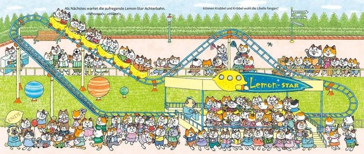 Produktbild: Die 100-Katzen-Familie im Freizeitpark