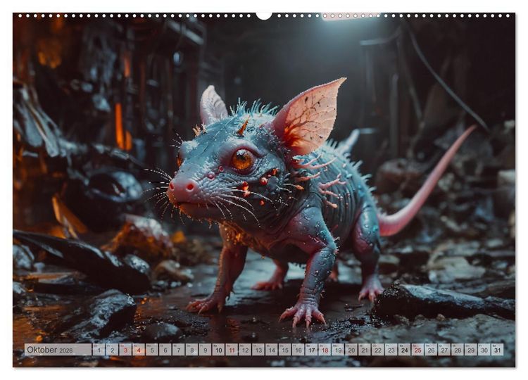 Produktbild: Apokalyptische Wildnis - Schatten der Zivilisation (Wandkalender 2026 DIN A2 quer), CALVENDO Monatskalender