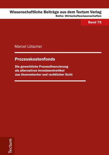 Produktbild: Prozesskostenfonds
