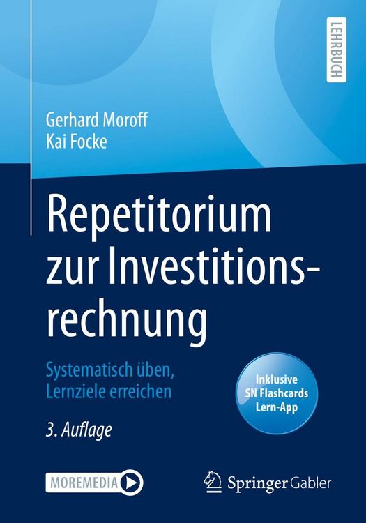 Produktbild: Repetitorium zur Investitionsrechnung